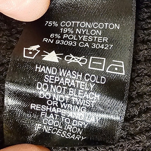 NIC+ZOE Black Textured Open Front Cardigan Sweater Jacket Size M NWT Retail $178 - Picture 7 of 13